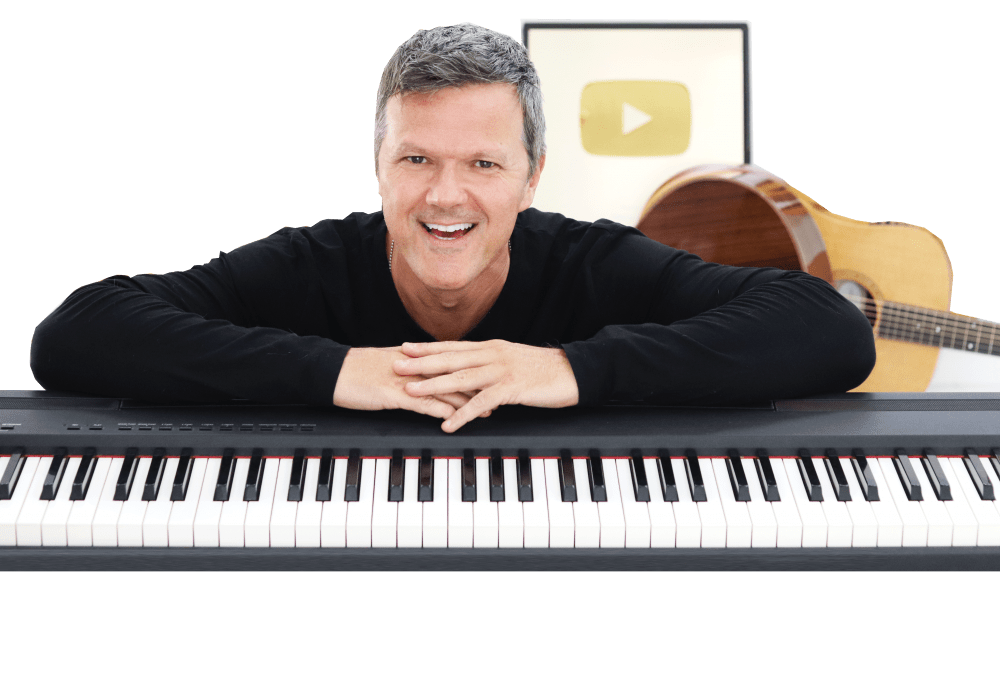 Fundo Aula De Piano Online Para Entusiastas Da Música Aprendendo