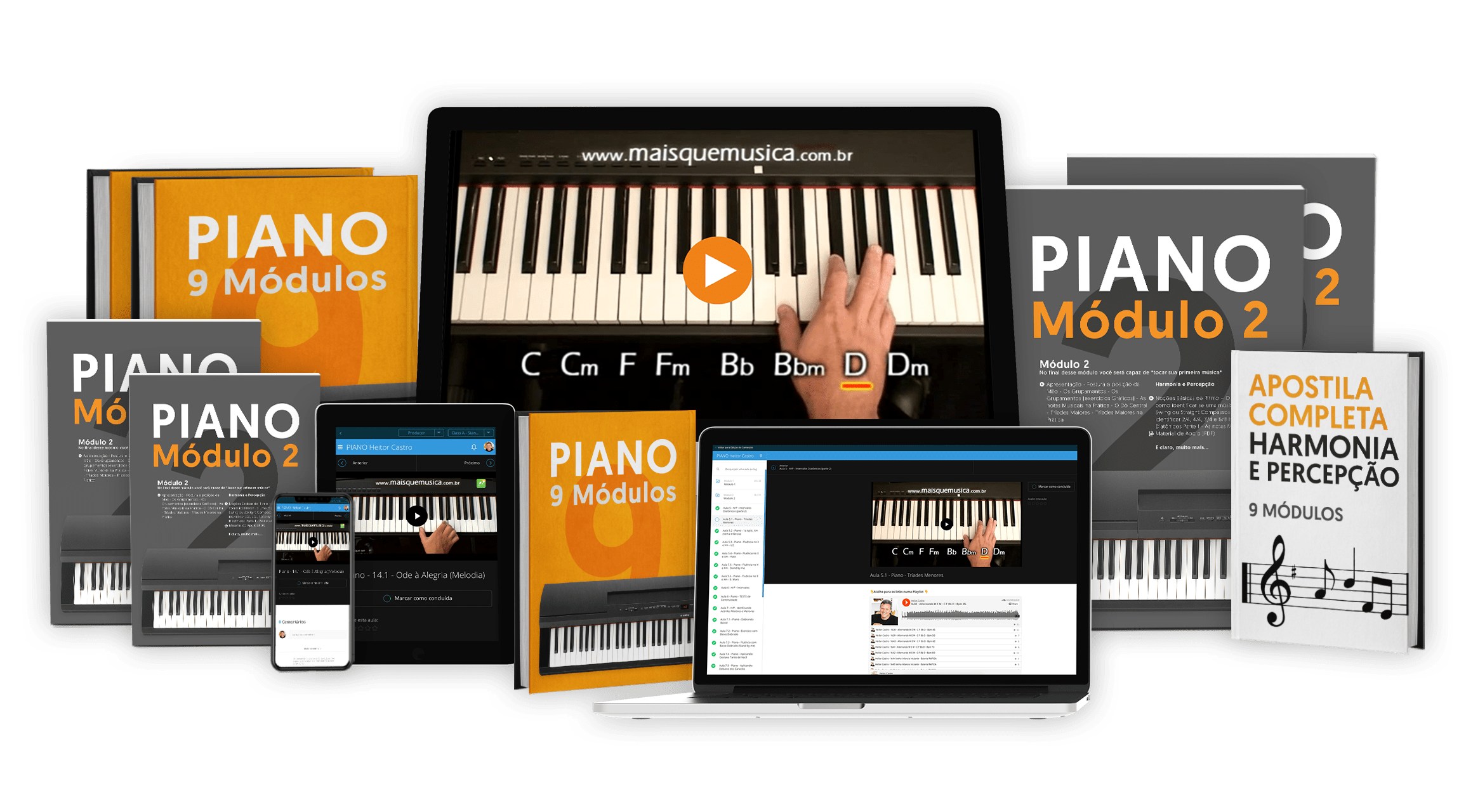 Como tocar Piano Fácil (Aula 1 para Iniciantes com PDF) 